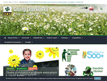 Tablet Screenshot of chorkowka.pl